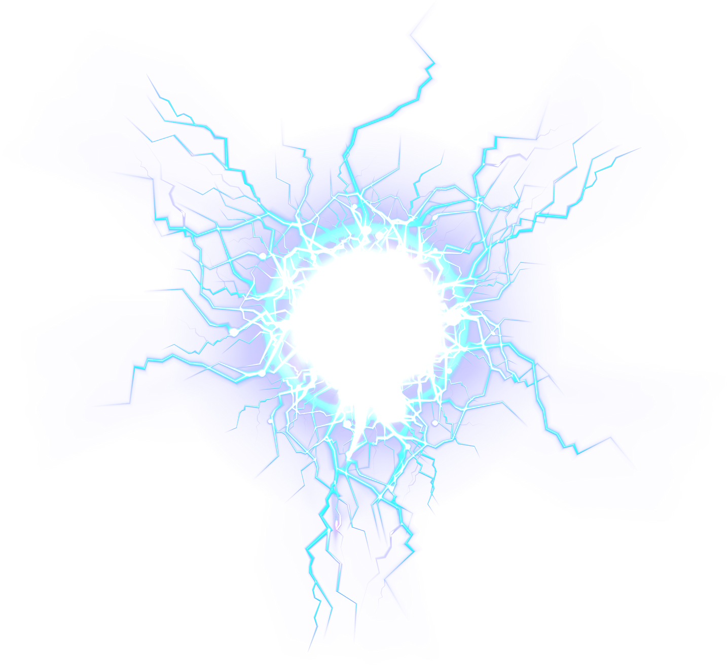 Glowing magic energy